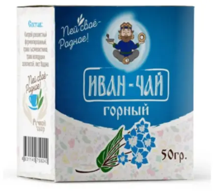 Иван-чай горный пачка 50 г ИВАН ДА