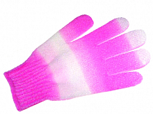 Мочалка-перчатка с узором Спивакъ