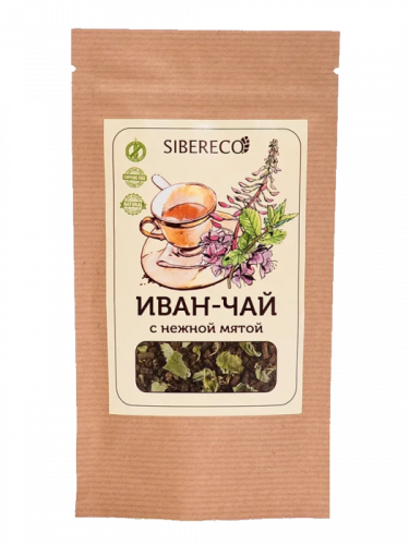Иван-чай нежный мятный 50г SIBERECO