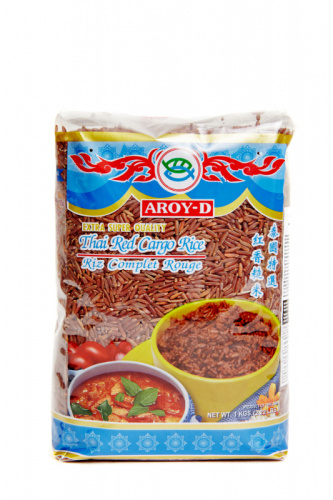 Тайский красный рис шелушеный AROY-D 1 кг