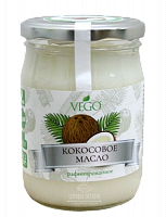 Масло кокосовое  500мл VEGO
