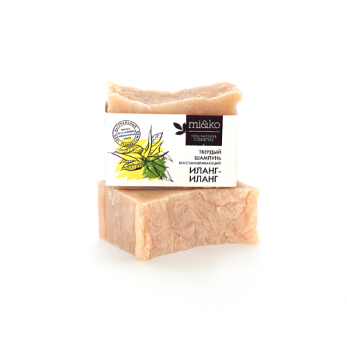 Шампунь твердый восстанавливающий Иланг-иланг 75 г Ми&Ко