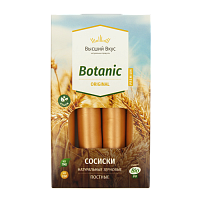 Сосиски пшеничные Botanik Original 200г Высший Вкус