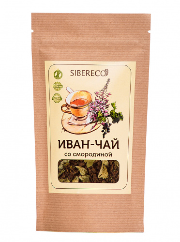 Иван-чай выдержанный со смородиной 50 г SIBERECO