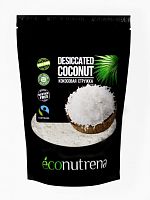 Кокосовая стружка органическая низкой жирности, 150г Econutrena