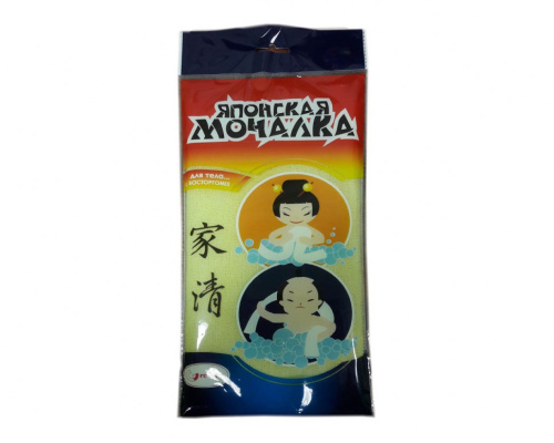 Мочалка японская Девочка жесткая Спивакъ