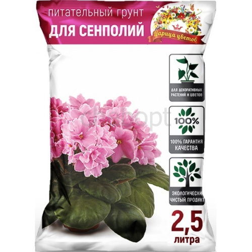 Грунт универс. д/цвет 2,5л. Царица цветов