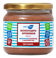 Шоколадно-ореховая паста Молочный шоколад с маслом ГХИ.Без сахара. 380 гр ВАСТЭКО