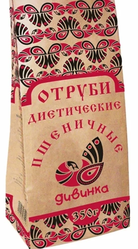 Отруби пшеничные 300гр ДИВИНКА