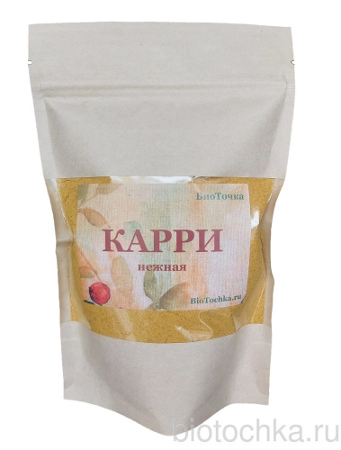 Карри приправа нежная 200г БиоТочка