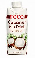 Кокосовый молочный напиток FOCO 330 мл Tetra Pak