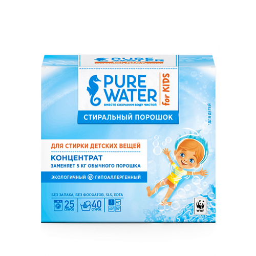 Стиральный порошок для цветного белья Pure Water 800 г Ми&Ко